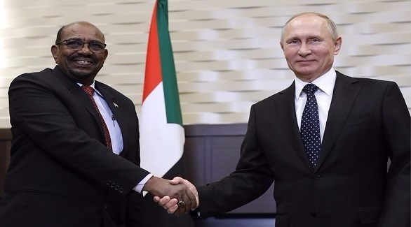 الرئيس السوداني عمر البشير ونظيره الروسي (أرشيف)