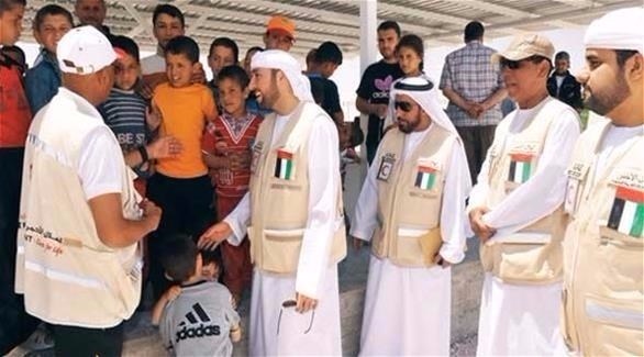 الهلال الأحمر الإماراتي يواصل دعمه لسكان مناطق رأس العارة و باب المندب باليمن  (أرشيف)