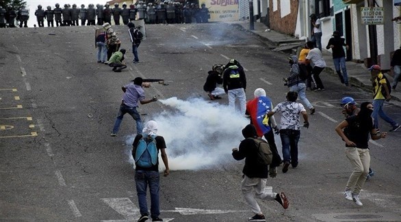 مظاهرات في فنزويلا (أرشيف)