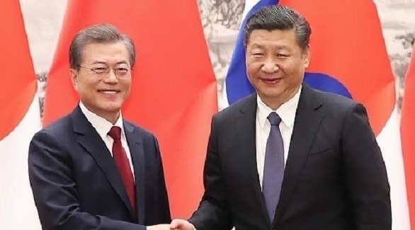 زيارة رئيس كوريا الجنوبية إلى الصين (أرشيف)