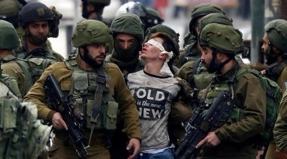 اعتقال الفتى الفلسطيني فوزي الجنيدي  (أرشيف)