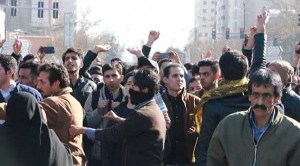من تظاهرات إيران(تويتر)