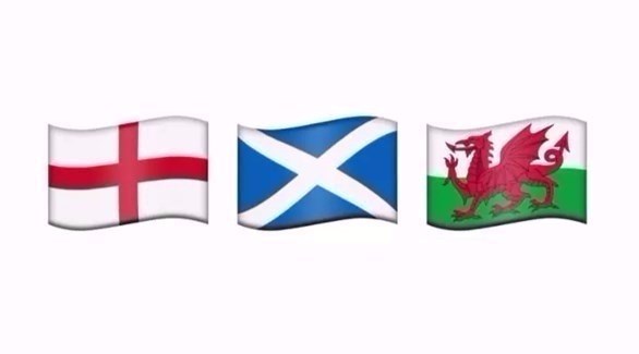 أعلام الدول الثلاثة المدرجة مؤخراً