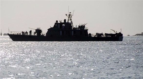 سفينة غيرانية في الخليج.(أرشيف)