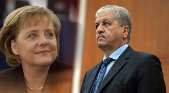 رئيس الوزراء الجزائري عبد المالك سلال والمستشارة الألمانية أنجيلا ميركل (أرشيف)
