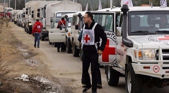 قافلة مساعدات أممية في سوريا (أرشيف)