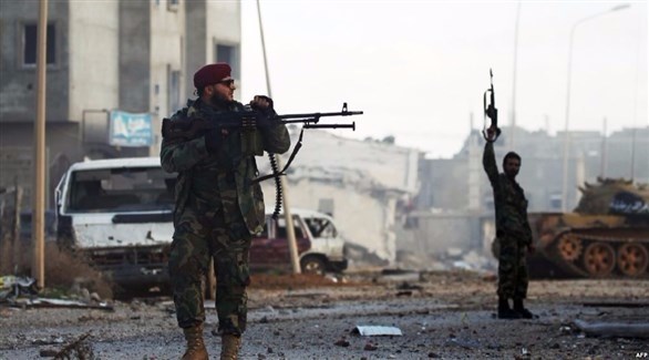 عناصر من قوات شرق ليبيا (أ ف ب)