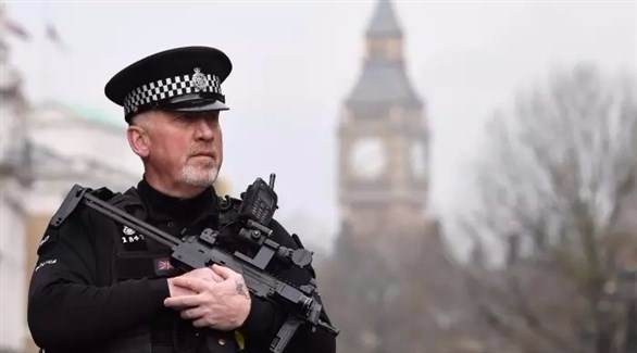 شرطي بريطاني أمام البرلمان.(أرشيف)