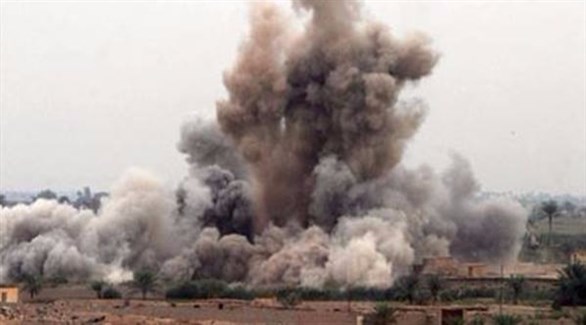 قصف معمل تفخيخ لتنظيم داعش في الأنبار (أرشيف)