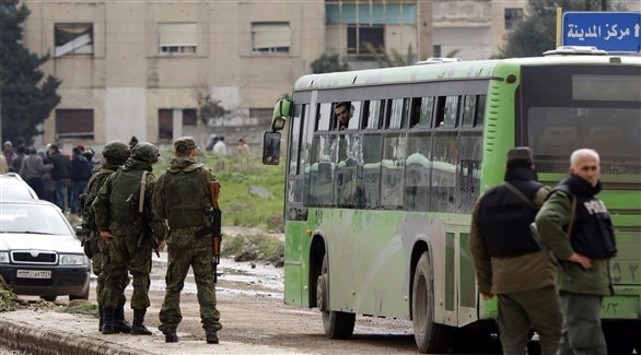 عمليات إخلاء حمص (أرشيف)