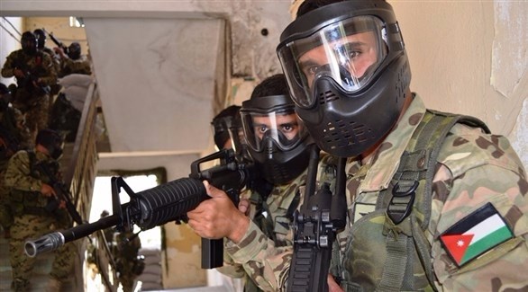 عناصر من الجيش الأردني خلال أحد التدريبات العسكرية 