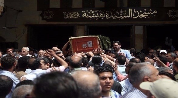 جنازة والدة المخرجين شريف وعمرو عرفة (24 - محمود العراقي)