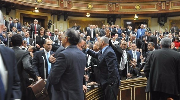 مشادة في البرلمان المصري.(أرشيف)