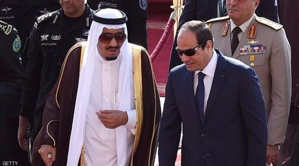 الرئيس المصري عبد الفتاح السيسي والملك سلمان (أرشيف)