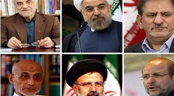 المرشحون الستة للانتخابات الإيرانية (أرشيف)