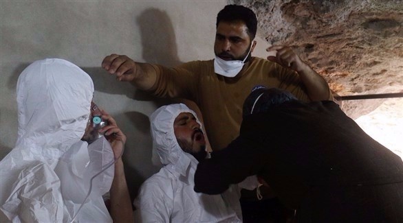 ضحايا في هجوم خان شيخون الكيماوي بسوريا (أرشيف)