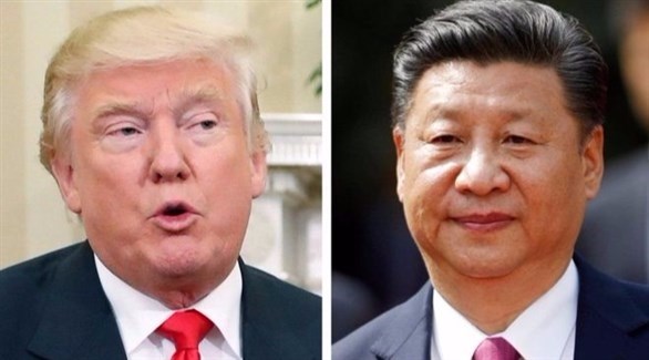 دونالد ترامب والرئيس الصيني (أسوشيتد برس)