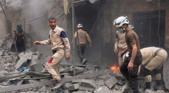 متطوعون في الدفاع المدني السوري (أرشيف)