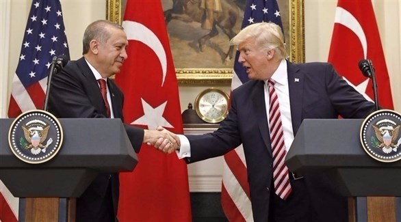 الرئيسان الأمريكي دونالد ترامب والتركي رجب طيب أردوغان. (أرشيف)