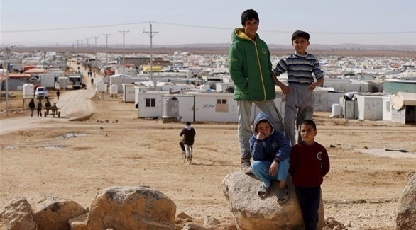 أطفال في مخيم الركبان للاجئين السوريين (أرشيف)