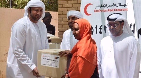 سفارة دولة الإمارات بالخرطوم تشرف على توزيع مكرمة رئيس الدولة (أرشيف)