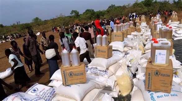 مساعدات للاجئي جنوب السودان (أرشيف)