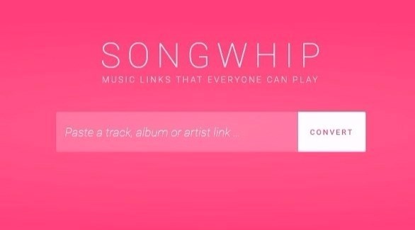 موقع "songwhip.com"