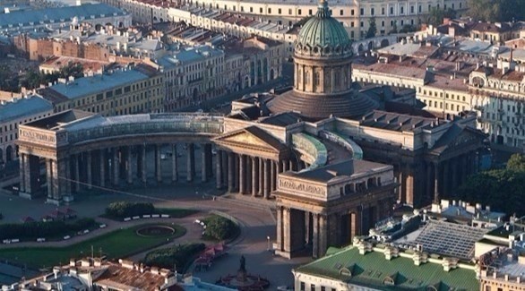 مدينة سانت بطرسبورغ.(أرشيف)