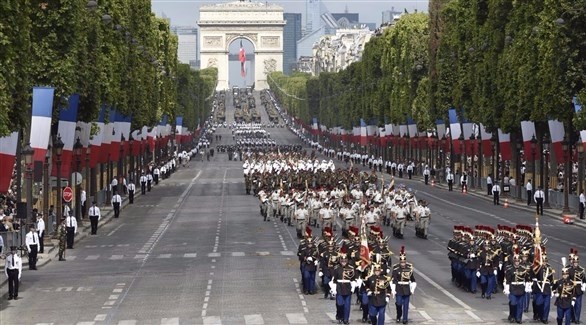 جانب من احتفالات اليوم الوطني في فرنسا (أرشيف)
