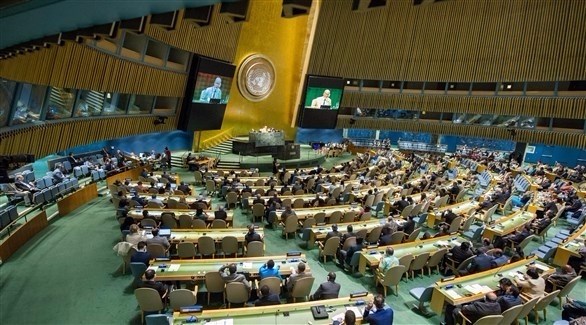 خلال إحدى جلسات مجلس الأمن (الأمم المتحدة)