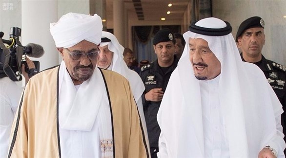 ملك السعودية ورئيس السودان (واس)