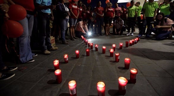 تجمع لمناصري مجموعات محاربة فيروس نقص المناعة في المكسيك (رويترز)