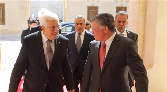 الملك عبد الله الثاني والرئيس عباس (أرشيف / فليكر الديوان الهاشمي)