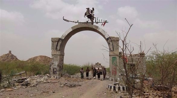 مدخل القاعدة العسكرية (المصدر)