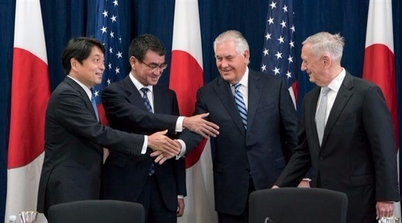 محادثات أمريكية يابانية لبحث تهديدات كوريا الشمالية (إ ب أ)