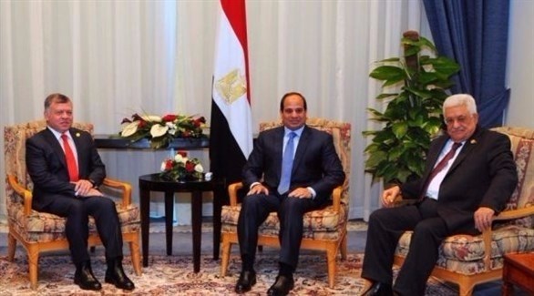 رؤساء فلسطين ومصر والأردن (أرشيف)