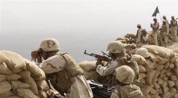 عناصر من القوات السعودية على الحدود مع اليمن (أرشيف)