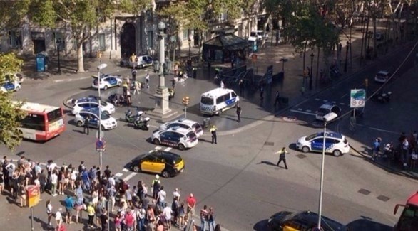  عملية الدهس الإرهابية التي وقعت في برشلونة