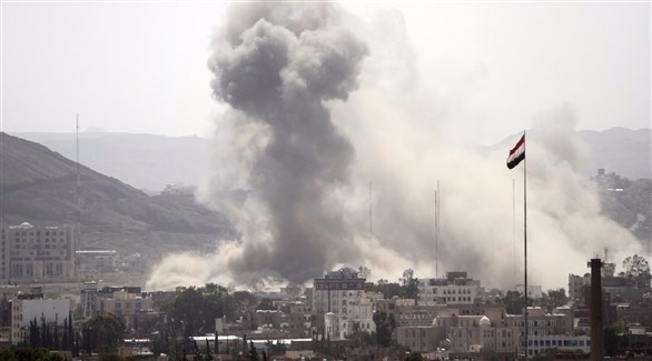 قصف تمركزات الحوثيين في اليمن (أرشيف)