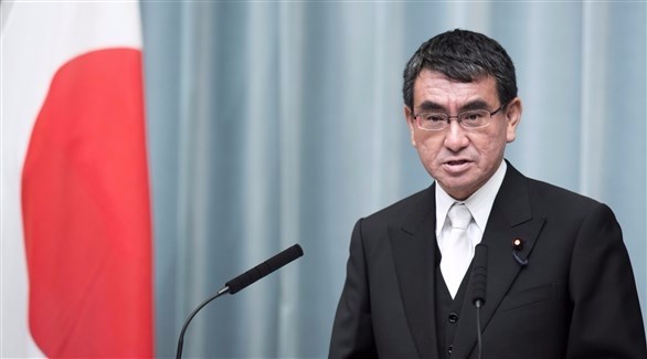  وزير الخارجية الياباني الجديد تارو كونو (أرشيف)