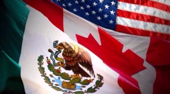 أعلام المكسيك وكندا وأمريكا (أرشيف)