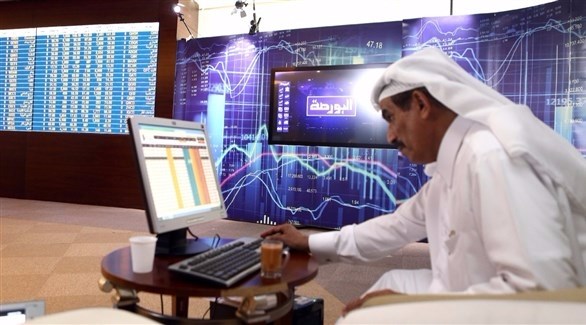 مستثمر في بورصة الدوحة (أرشيف)