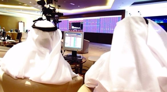 قطريان في بورصة الدوحة (أرشيف)