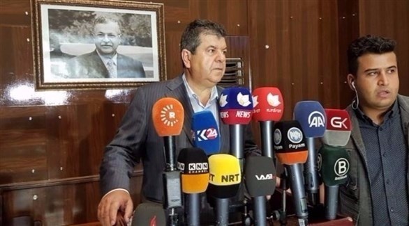  القيادي في حزب الاتحاد الوطني الكردستاني بهروز كلالي (أرشيف)