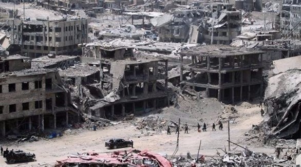 جانب من الدمار في الموصل (أرشيف)