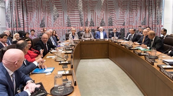 جانب من اجتماع ممثلي أطراف الاتفاق النووي الإيراني (الأمم المتحدة)