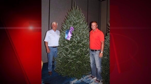الفائزون بمسابقة شجرة عيد الميلاد الوطنية في الولايات المتحدة (أي بي سي واشنطن)