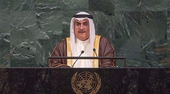 وزير الخارجية البحريني الشيخ خالد بن أحمد بن محمد آل خليفة 