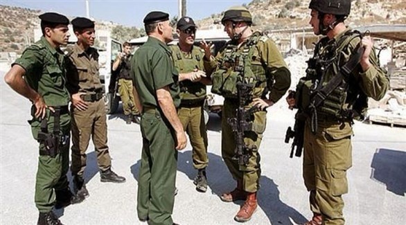 ضباط فلسطينيون وإسرائيليون في الضفة الغربية(أرشيف)