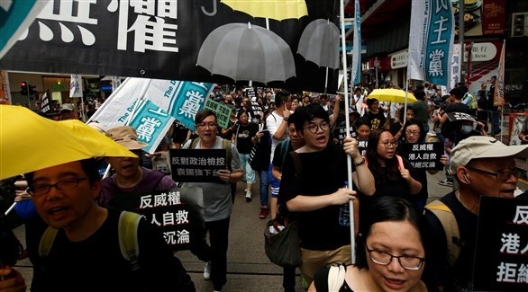 تظاهرات في هونغ كونغ (أرشيف)